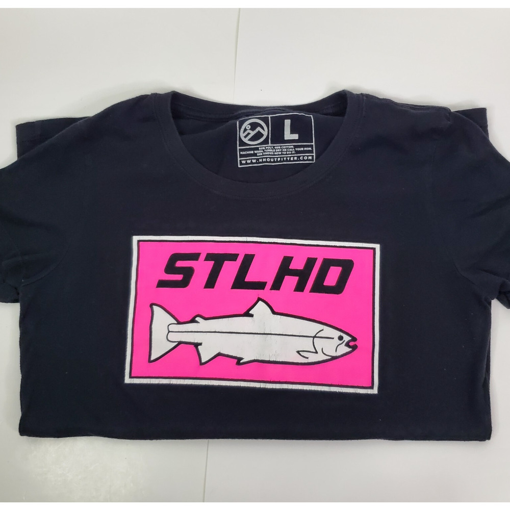 STLHD Woman's Size Large Standard Logo T-shirt Fishing hunting Tee - Picture 2 of 6